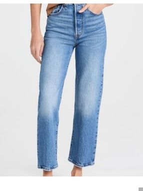 Levi's Ribcage Straight Ankle High Waisted jeans